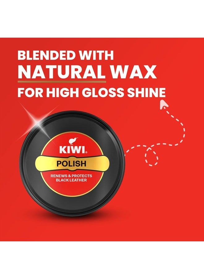 Kiwi Shoe Polish, 40 ml, Black