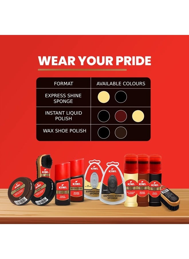Kiwi Shoe Polish, 40 ml, Black