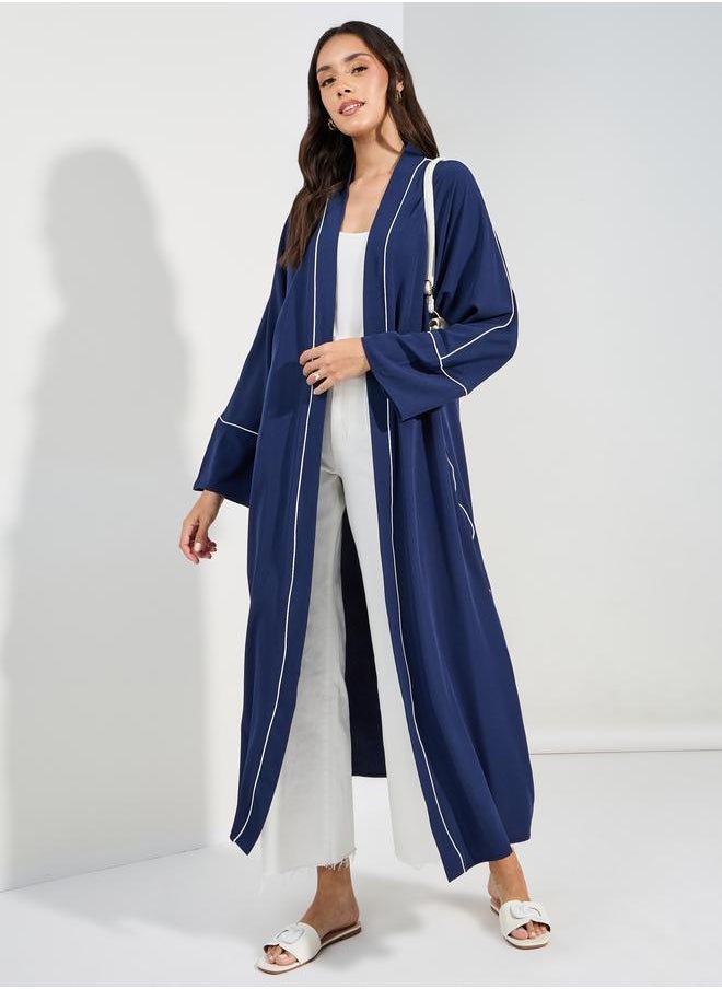 Regular Fit Maxi Kimono with Contrast Piping - pzsku/ZB4D0FB88715315B88156Z/45/_/1720784460/89f24811-c987-4d4e-a645-4fa1ad307eb1