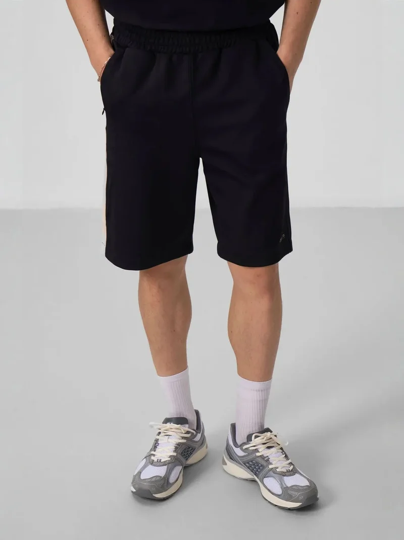 تومي لايف TOMMY Oversized Cotton-Blend Knit Shorts