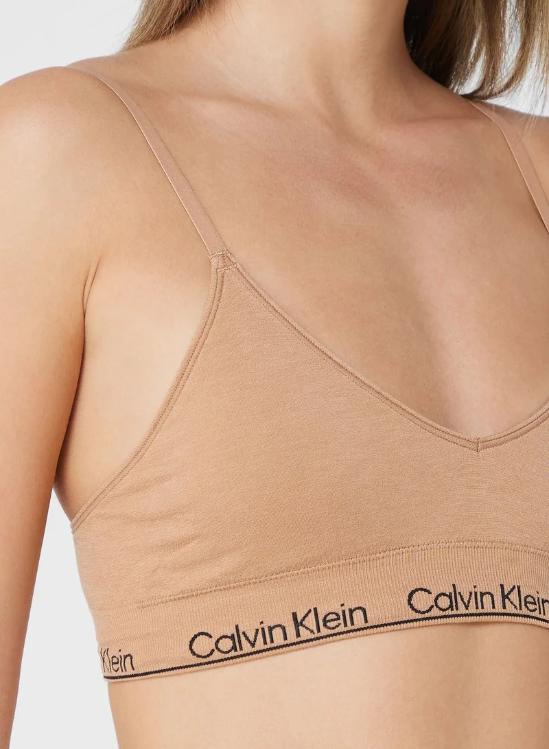 CALVIN KLEIN Strappy Logo Band Bra