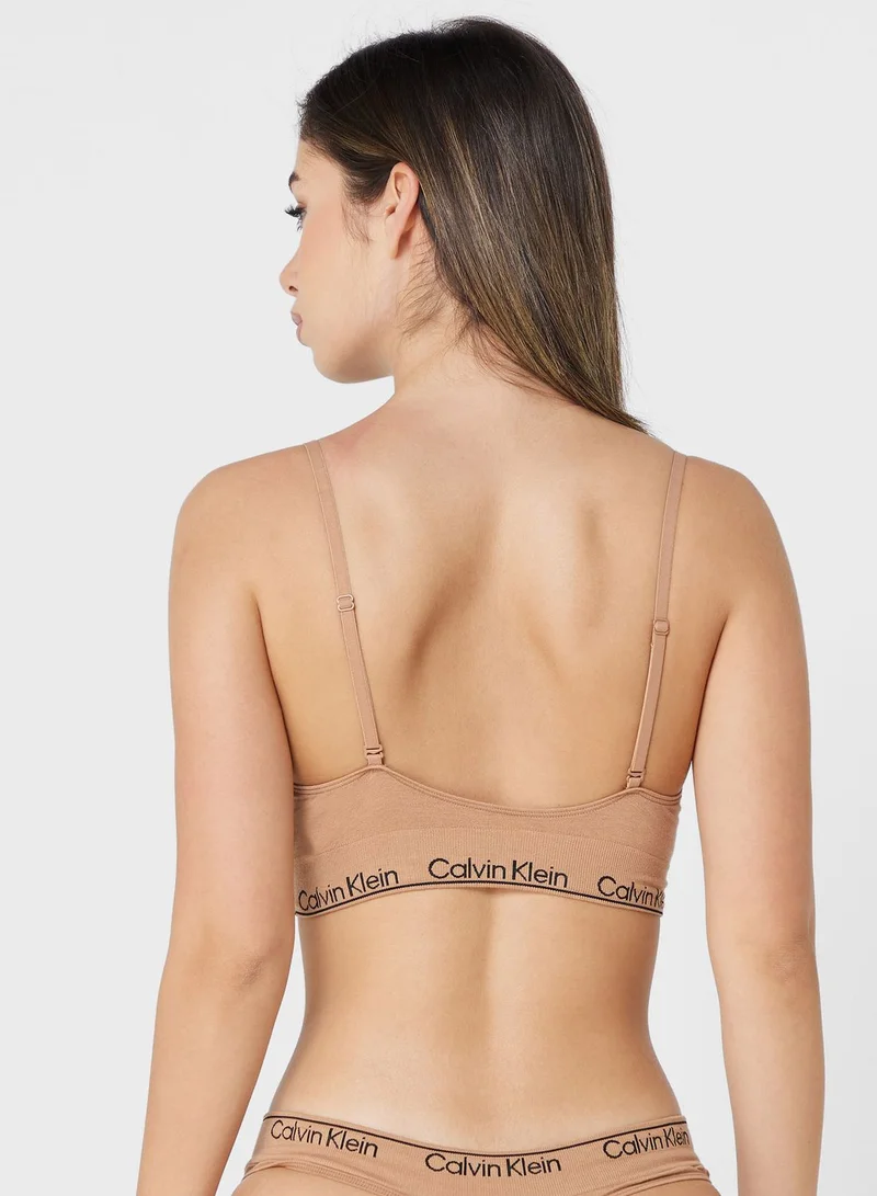 CALVIN KLEIN Strappy Logo Band Bra