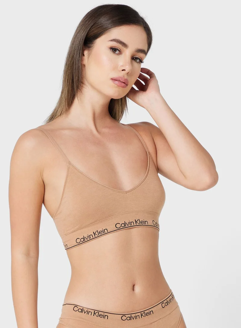 CALVIN KLEIN Strappy Logo Band Bra