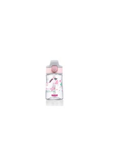 Sigg - Aluminium Kids Water Bottle - Miracle Pony Friend - With Straw - Leakproof - Lightweight - Bpa Free - Scratch & Break Resistant - School & Sports - Light Pink - 0.35L  - Image 1