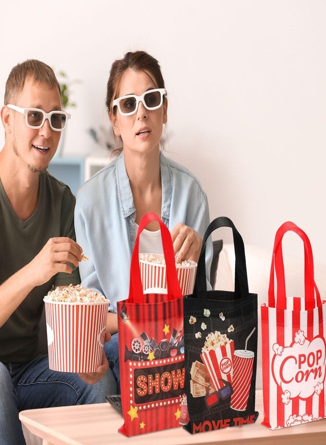 Photect 32 Pcs Movie Night Party Favor Bags Movie Theater Non Woven Treat Candy Goodie Gift Bags for Cinema Showing Baby Shower Birthday Party Decoration Supplies - Image 5