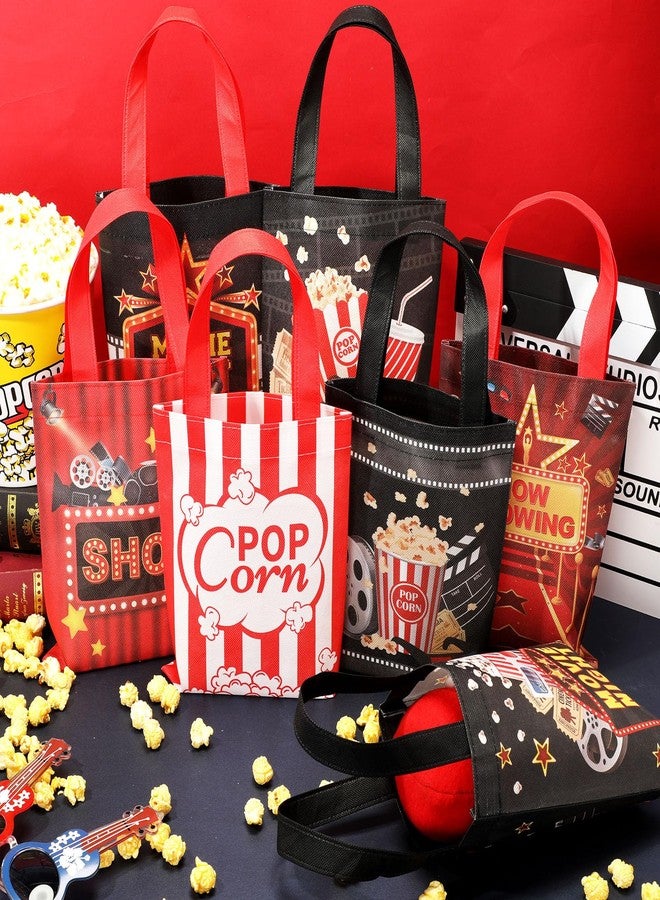 Photect 32 Pcs Movie Night Party Favor Bags Movie Theater Non Woven Treat Candy Goodie Gift Bags for Cinema Showing Baby Shower Birthday Party Decoration Supplies - Image 4