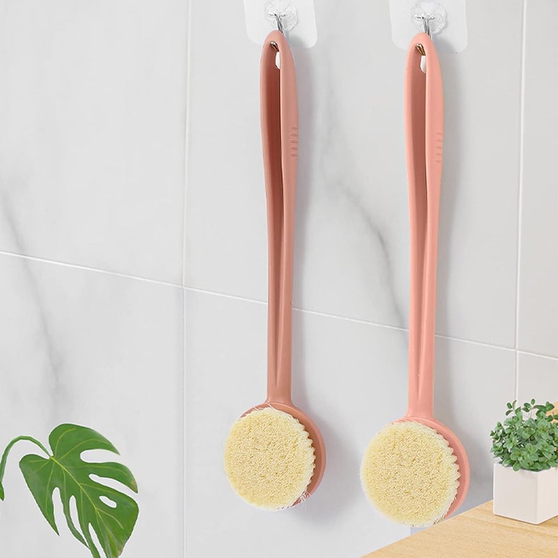 ANNIE Bath Brush Back Scrubber with Soft Bristles Long Handle Bathing, Spa Body Massage Skin'S Health And Beauty Wet (Pack of 1 - Image 1