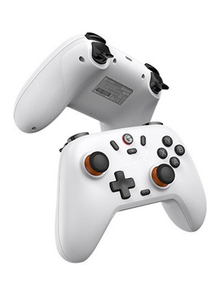 General - Classic Wireless Gamepad GameSir Nova Lite Multiplatform Bluetooth Game Controller for PC, Steam, Switch, iOS, Android Hall Effect Sticks Dual Rumble Motor Precision-Tuned Analog Triggers 600mAh Battery White - Image 1