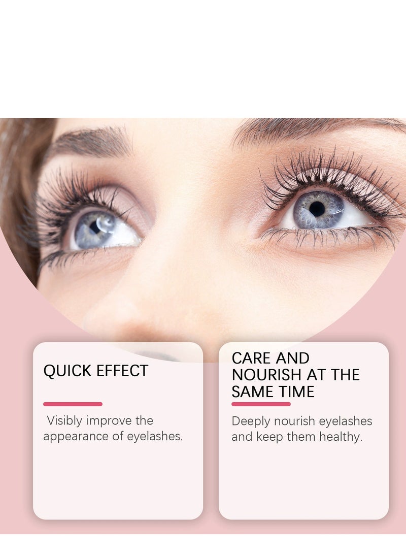 إيلهو مصل الرموش - 5 مل مصل الرموش الطبيعي لنمو الرموش | مصل نمو رموش العين النباتي الخالي من القسوة لرموش أكثر سمكا وأطول وأقوى | مصل رمش لنمو الرموش - Image 2