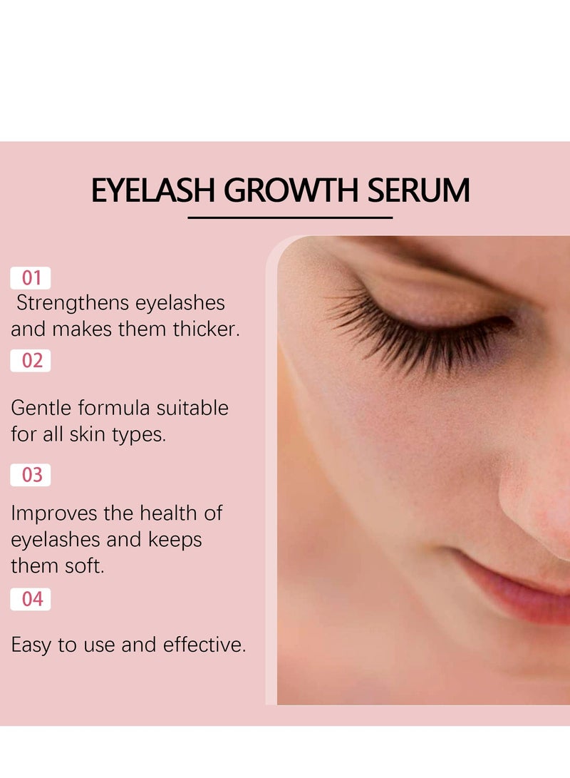 إيلهو مصل الرموش - 5 مل مصل الرموش الطبيعي لنمو الرموش | مصل نمو رموش العين النباتي الخالي من القسوة لرموش أكثر سمكا وأطول وأقوى | مصل رمش لنمو الرموش - Image 4