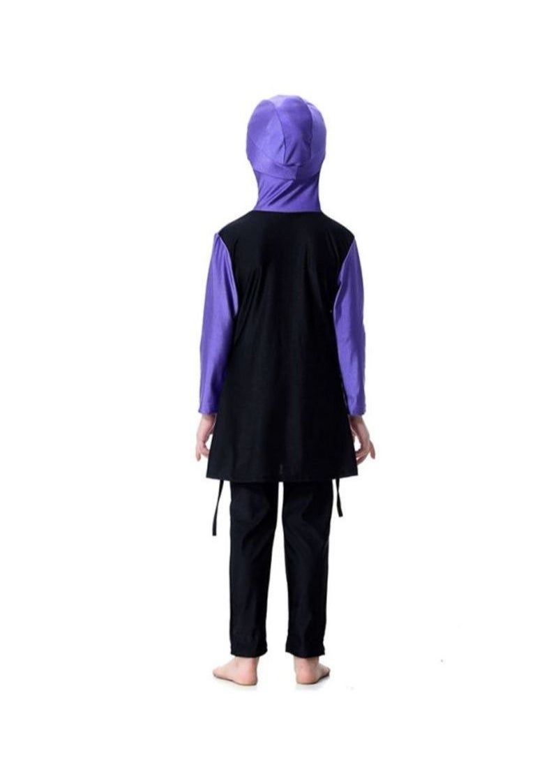 2-Piece Long Sleeve Hooded Burkini Purple/Black - pzsku/ZB4D1B16B2E7A599D3B15Z/45/_/1655463701/864e795c-5cc2-453c-980d-264d29889983