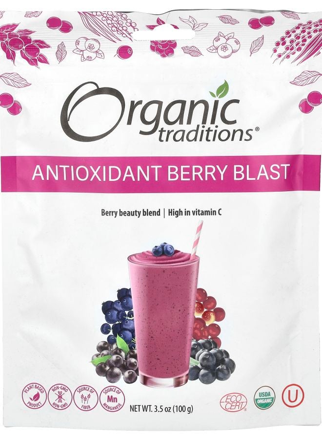 Organic Traditions Antioxidant Berry Blast 3.5 oz (100 g)