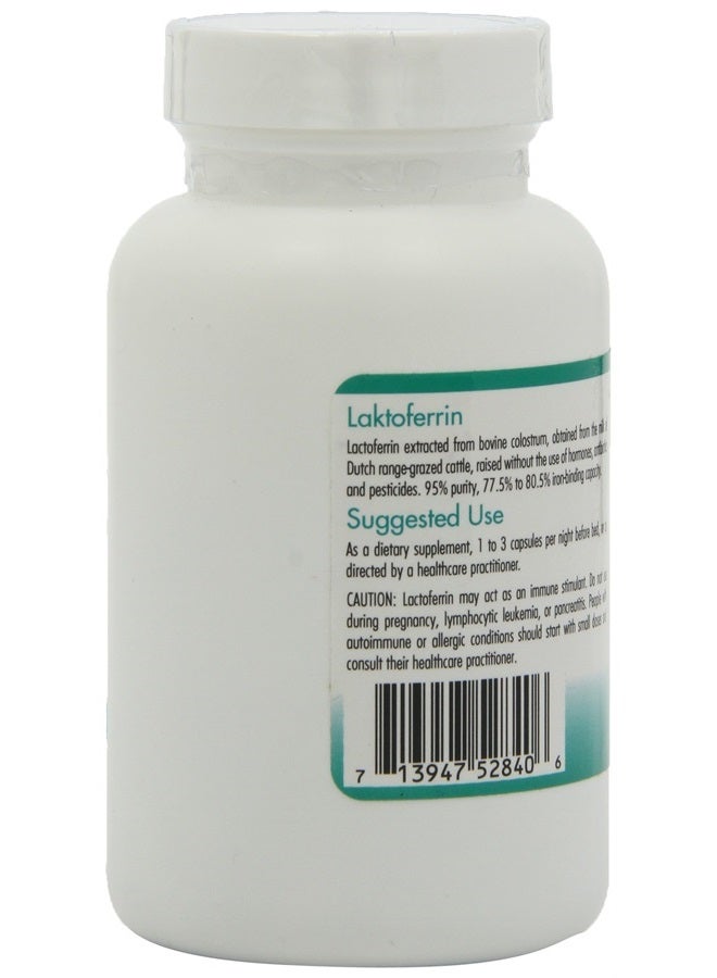 Nutricology مكمل لاكتوفيرين - مكملات لاكتوفيرين 350 ملغ، كولستروم بقرى، ببتيد مناعي، مكملات حديد، كبسولات نباتية - 90 عدد - Image 5