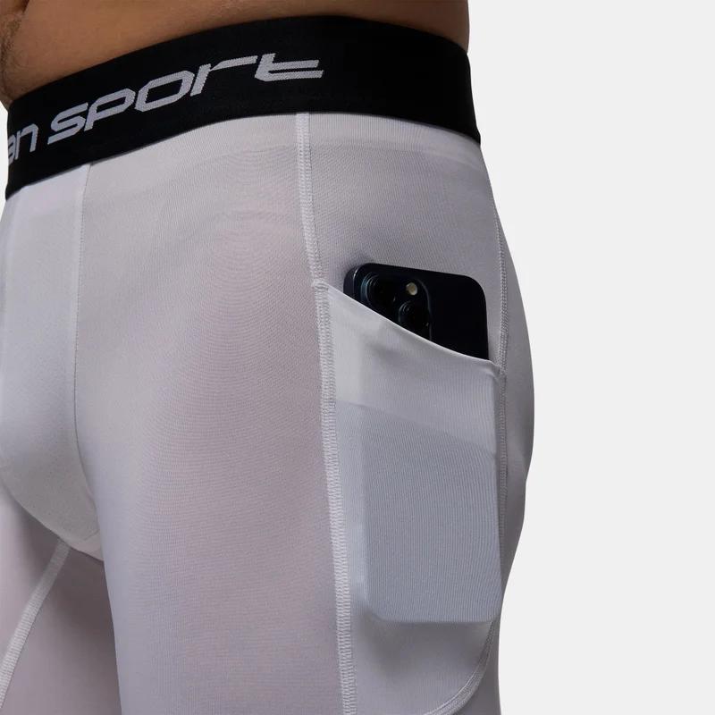 Jordan White Men's Sport Dri-FIT Shorts for Men | Best Price UAE