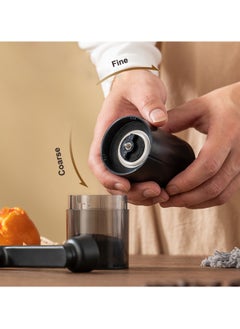 CoomBe Small Household Manual Coffee Grinder Black  - Image 3