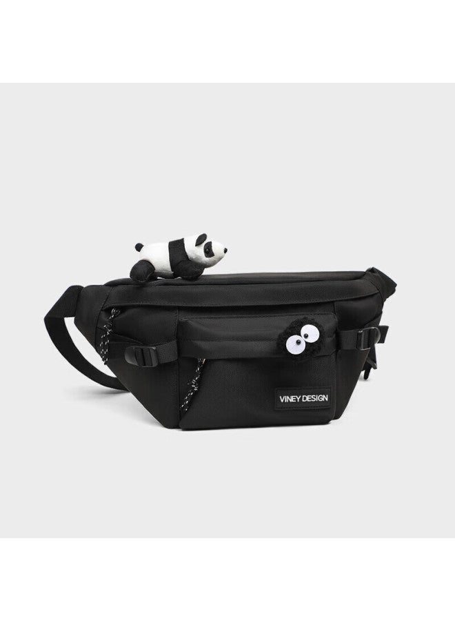 Viney Men's Crossbody Bag, Waist Pack, Chest Bag, Large Capacity Backpack, Travel Bag, Commuter Shoulder Bag, Portable Phone Bag, High-end - Image 1