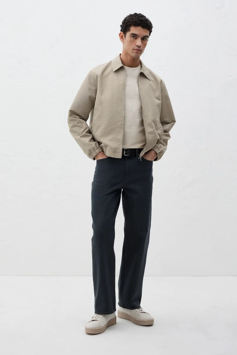 H&M Round-neck T-shirt Slim fit