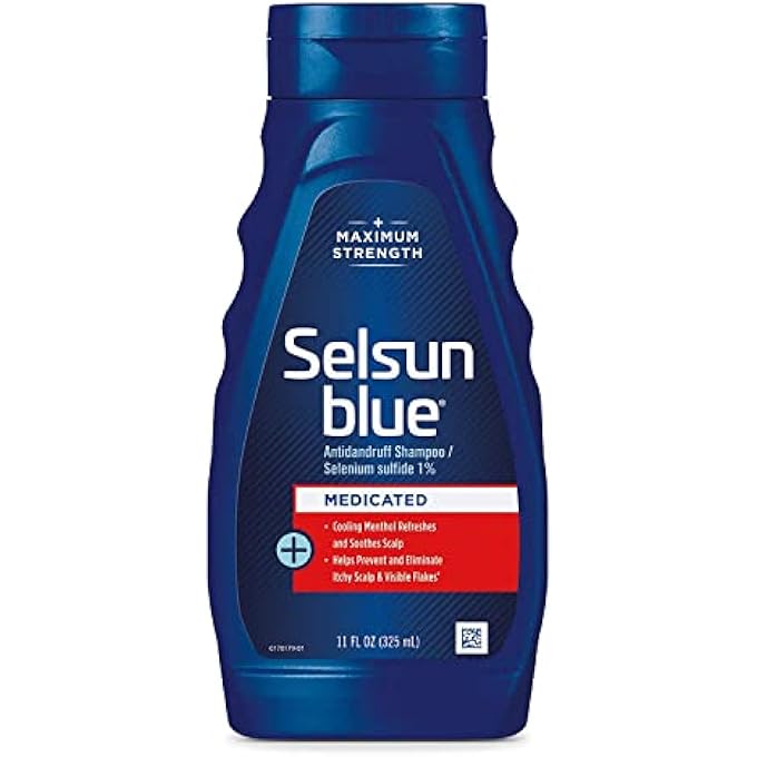 Selsun blue DANDRUFF SHAMPOO MEDICATED - 11 FL OZ - Image 1