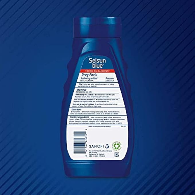 Selsun blue DANDRUFF SHAMPOO MEDICATED - 11 FL OZ - Image 2