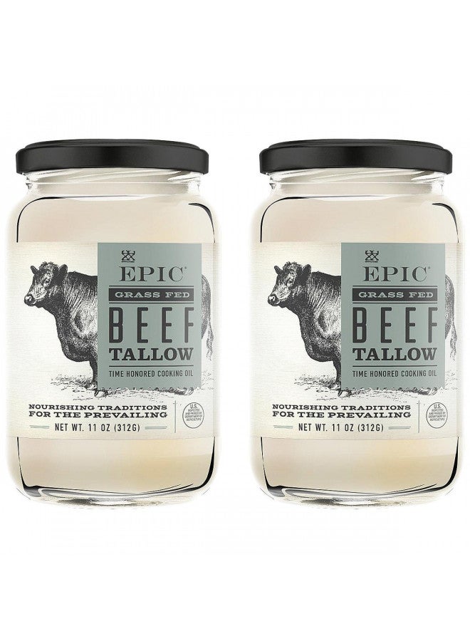 Epic Epic Animal Oil, Beef Tallow, 11 Ounce (Pack of 2)