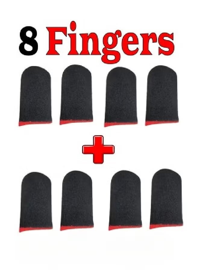 ببجي 4 بكت أصابع بابجي مقاومة للعرق ومناسبة للعب لفترة طويلة - Image 1