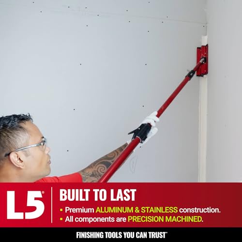 Level-5 Drywall Corner Roller - LEVEL5 | Pro-Grade | Taping and Finishing Tools | Sheetrock Gyprock Wallboard Plasterboard Mud | 4-707 - Image 4