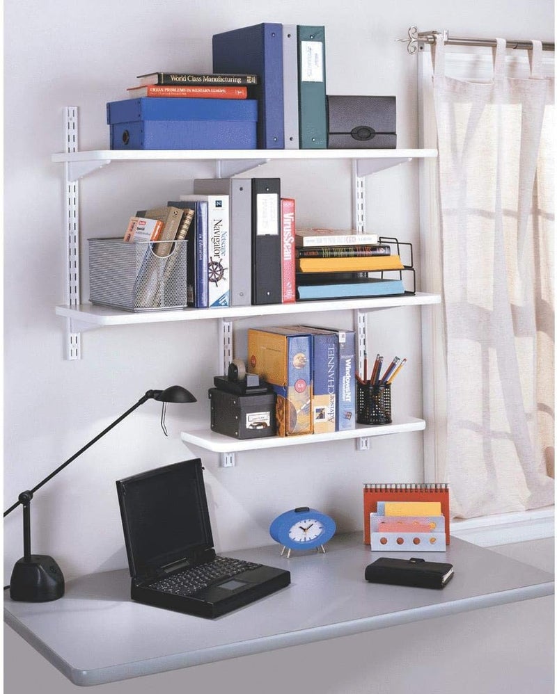 Knape & Vogt 12x36 White Floating Shelf - Image 2