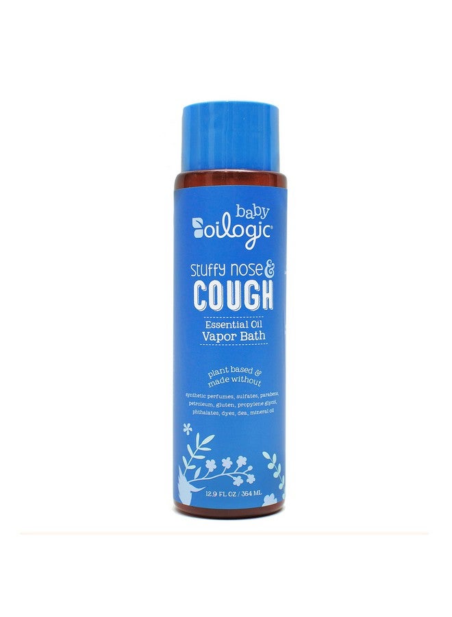 Oilogic Stuffy Nose And Cough Vapor Bath Relief For Babies & Toddlers, Essential Oil Breathe Blend - Naturally Soothes With 100% Pure Lavandin, Orange, Eucalyptus Oil & More - 12.9 Fl Oz - Image 1