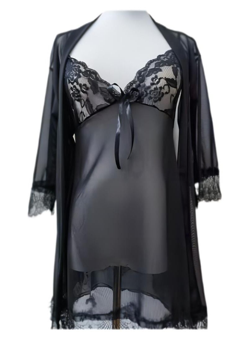 Lace Trim Nightdress