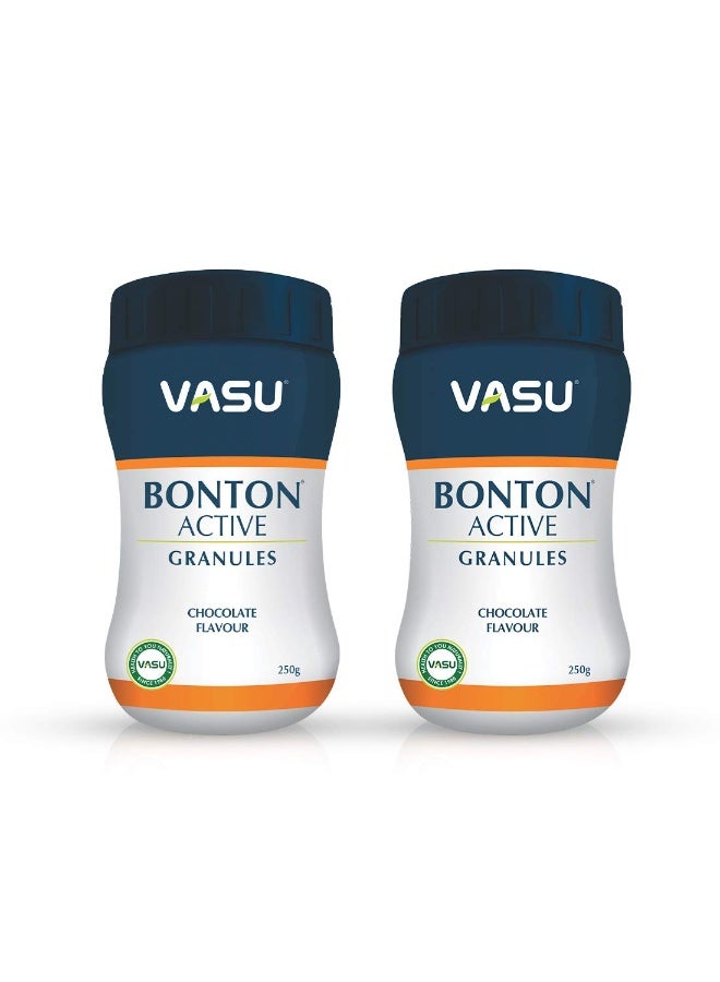 فاسو حبيبات "بونتون أكتيف" (Bonton Active) من "فاسو هيلث كير" لعظام قوية وصحية، 250 جم (عبوة من 3 قطع) - Image 2