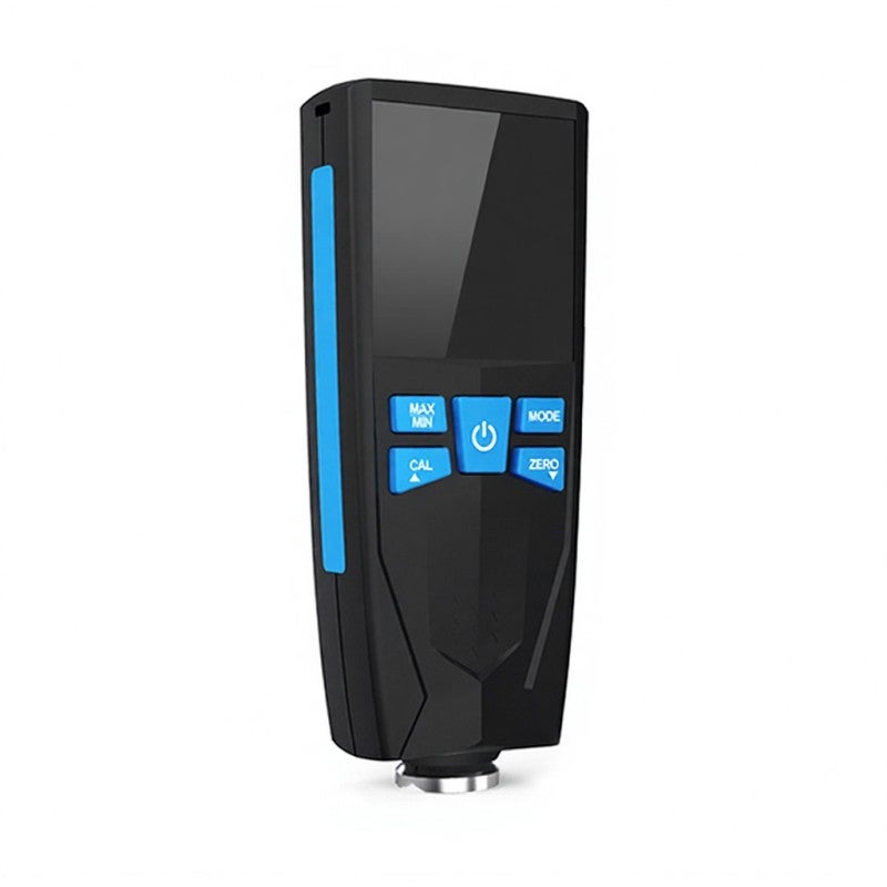 MESTEK Thickness Guage LCD Display Fe/NFe Automobile Car Paint Coating Thickness Tester um/mil Unit Switchable Film Thickness Meter with Alarm Function - Image 1