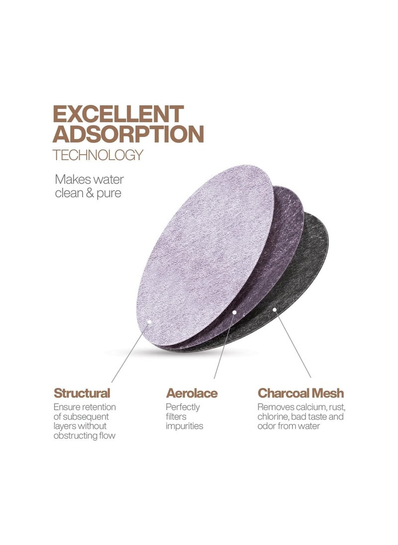 Generic - 3-Pack Replacement Charcoal Water Filter Discs for Mr. Coffee Brewers Coffee Machines - Image 1