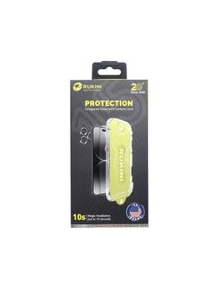 Rukini Full Protection Package for Iphone 15 Pro Max - Clear - RKSC15PR