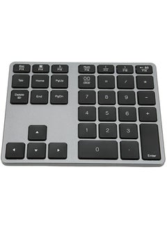 erorex Wireless Number Pad, Bluetooth5.0 Numeric Keypad 35 Keys Scissor Switch Type C Mini Numpad for OS X Laptop and for Win System  - Image 1