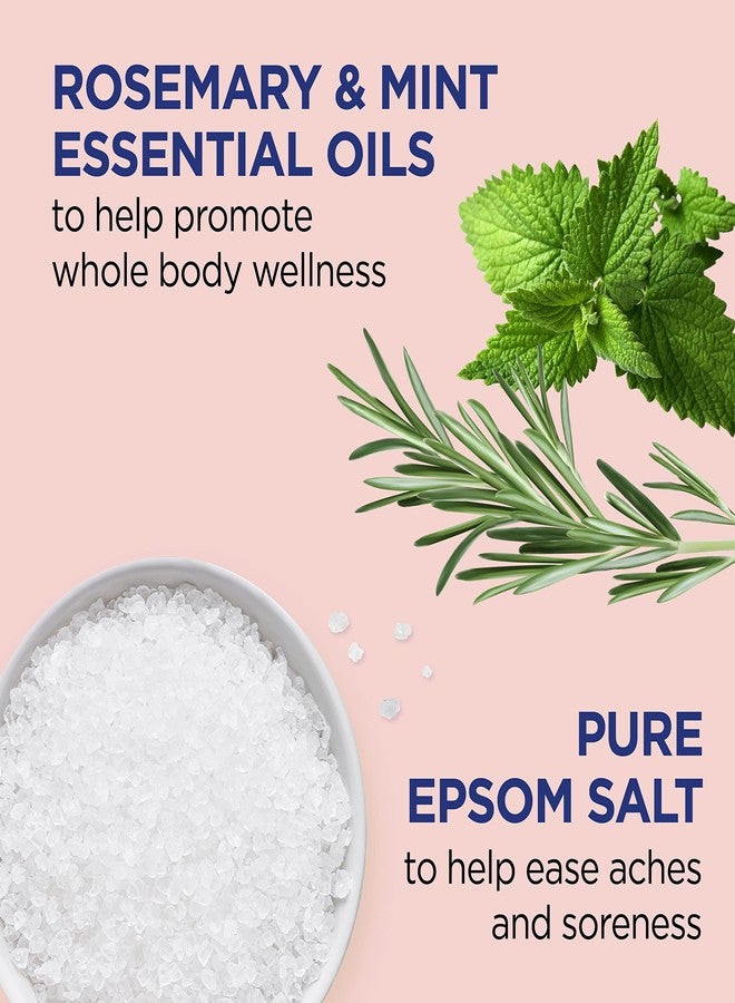Dr Teal's Dr. Teal's Epsom Salt Soaking Solution, Rosemary and Mint, 48 Ounce - Image 3
