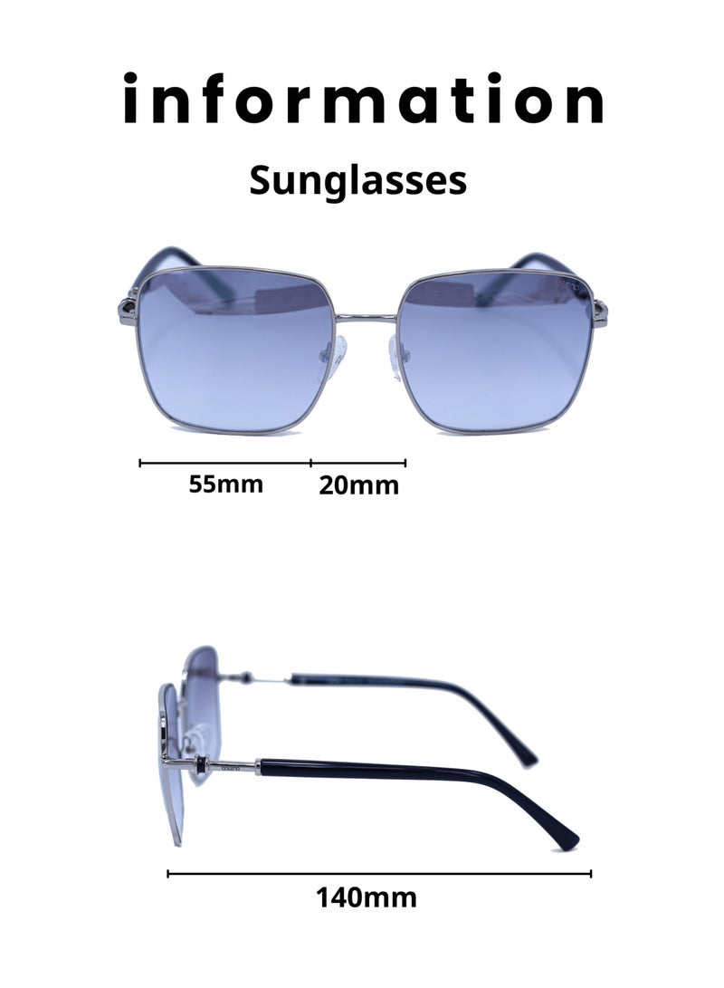 Baleno Wayfarer Frame Sunglasses - Classic and Stylish Design for Every Look | 100% UV Protection | Scratch-Resistant High-Quality Lenses  - Image 5