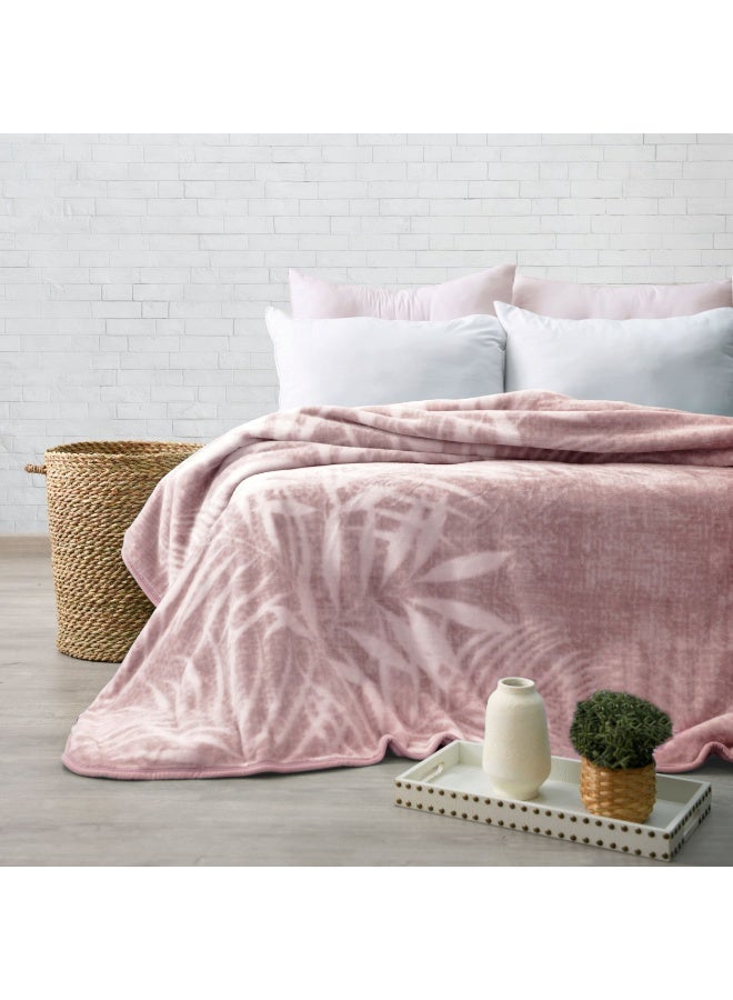 Morano Silverado Blanket 220 x 240 1 ply Microfiber blanket Printed design Lightweight and warm - Image 1
