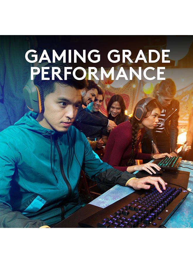 Logitech G213 Prodigy Gaming Keyboard, Rgb Lightsync Backlit Keys, Spill-Resistant, Customizable Keys, Dedicated Multi-Media Keys, Qwerty International Layout - Black - Image 3