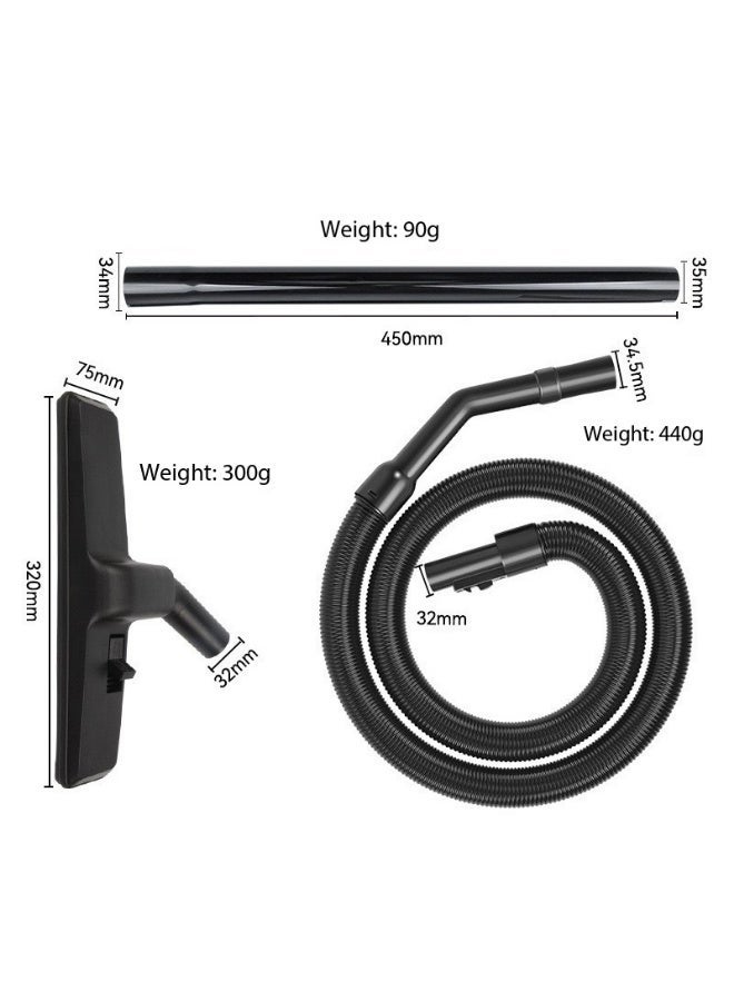 Suitable For Hitachi Vacuum Cleaner Cv-2500/Cv930/Cv-Sh20/Bm16/CV-SH18 Accessories Hose Straight Tube Floor Brush - Image 2