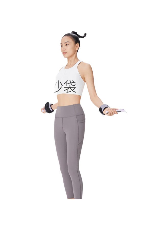 Keep Weighted Sandbags For Leg And Wrist Straps, Running Training Equipment, Student High School Entrance Exam Training, Purple, 0.5Kg*2 - Image 1