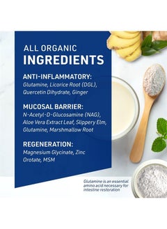 Liver Medic Leaky Gut Repair, Gut L Glutamine Powder, for Optimal Gut Health, Soothes Gut Issues Like Bloating and IBS, Gluten-Free Gut Health Supplements for Women and Men, Unflavored, 180 g  - Image 2