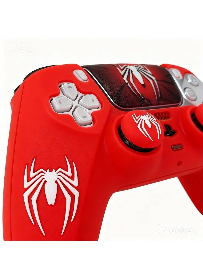 ملحقات غلاف السيليكون لمقابض وحدة التحكم اللاسلكية PS5 مع غطاء حماية سيليكون ناعم للغاية ومريح للوحة الألعاب لوحدة التحكم اللاسلكية PS5 - Image 3