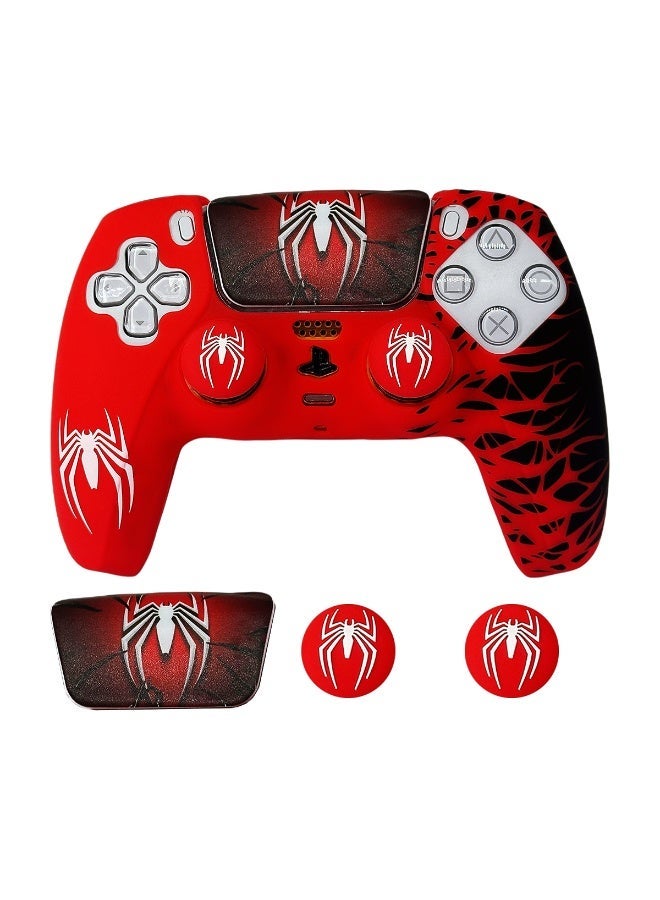 ملحقات غلاف السيليكون لمقابض وحدة التحكم اللاسلكية PS5 مع غطاء حماية سيليكون ناعم للغاية ومريح للوحة الألعاب لوحدة التحكم اللاسلكية PS5 - Image 1