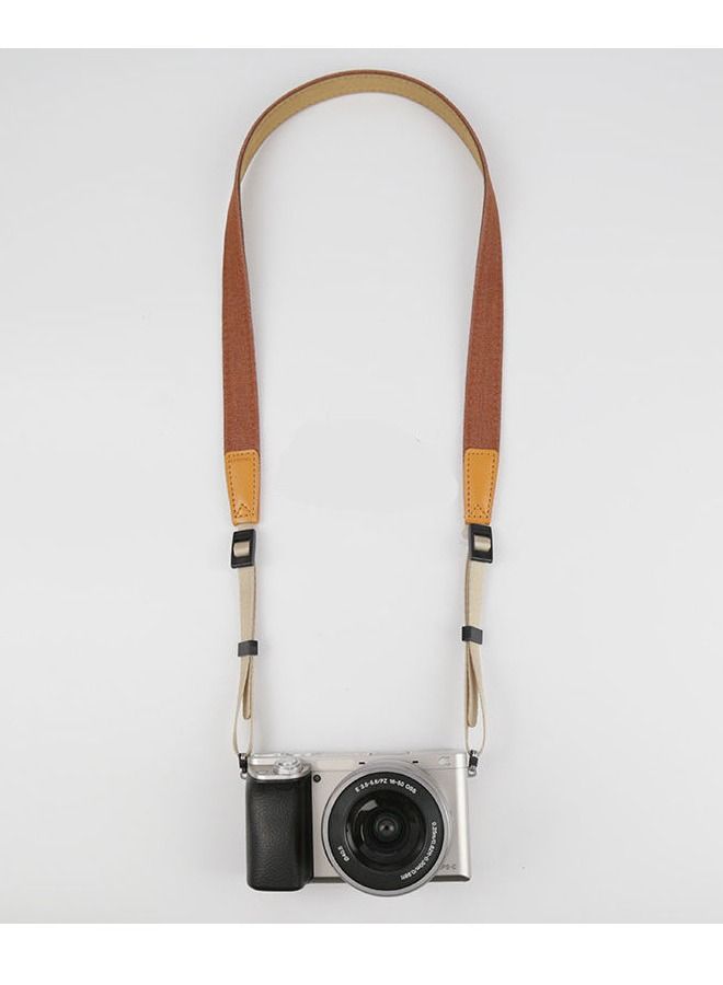 Camera Shoulder Neck Strap Quick Release Slim Thin Adjustable Camera Neck Strap Vintage for Women Men SLR DSLR Mirrorless Cameras Binoculars  - Image 4