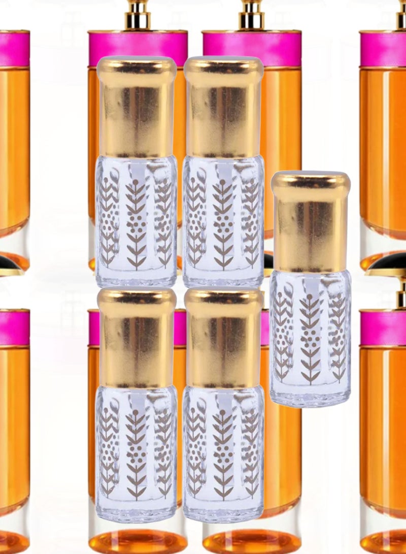 5 Pieces Candy Fragrance Perfume Oil 3 Ml