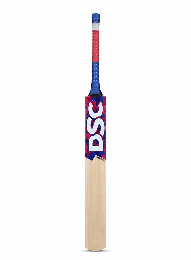 DSC Intense Zeal Kashmir Willow Cricket Bat ( Size: 4, Ball_ type : Leather Ball, Playing Style : All-Round ) (1500112) - Image 1