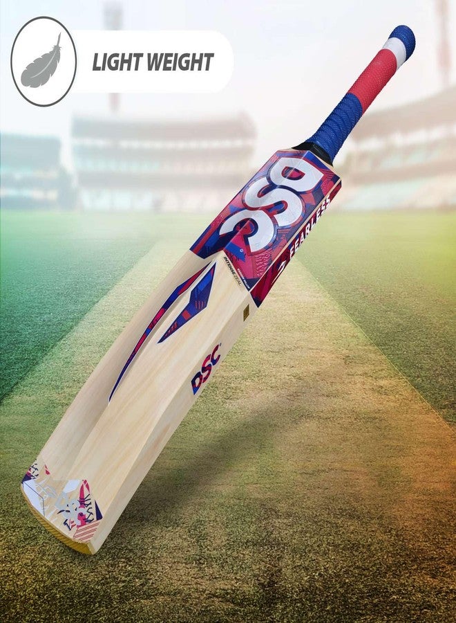 DSC Intense Zeal Kashmir Willow Cricket Bat ( Size: 4, Ball_ type : Leather Ball, Playing Style : All-Round ) (1500112) - Image 5