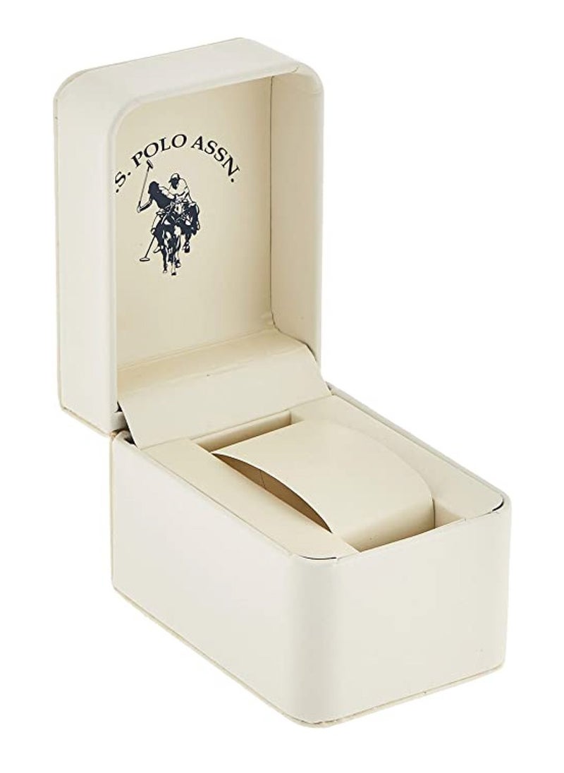 U.S. Polo Assn. U.S. Polo Assn. Women's USC40069 Gold-Tone Link Bracelet Watch, Gold, Quartz Movement  - Image 2