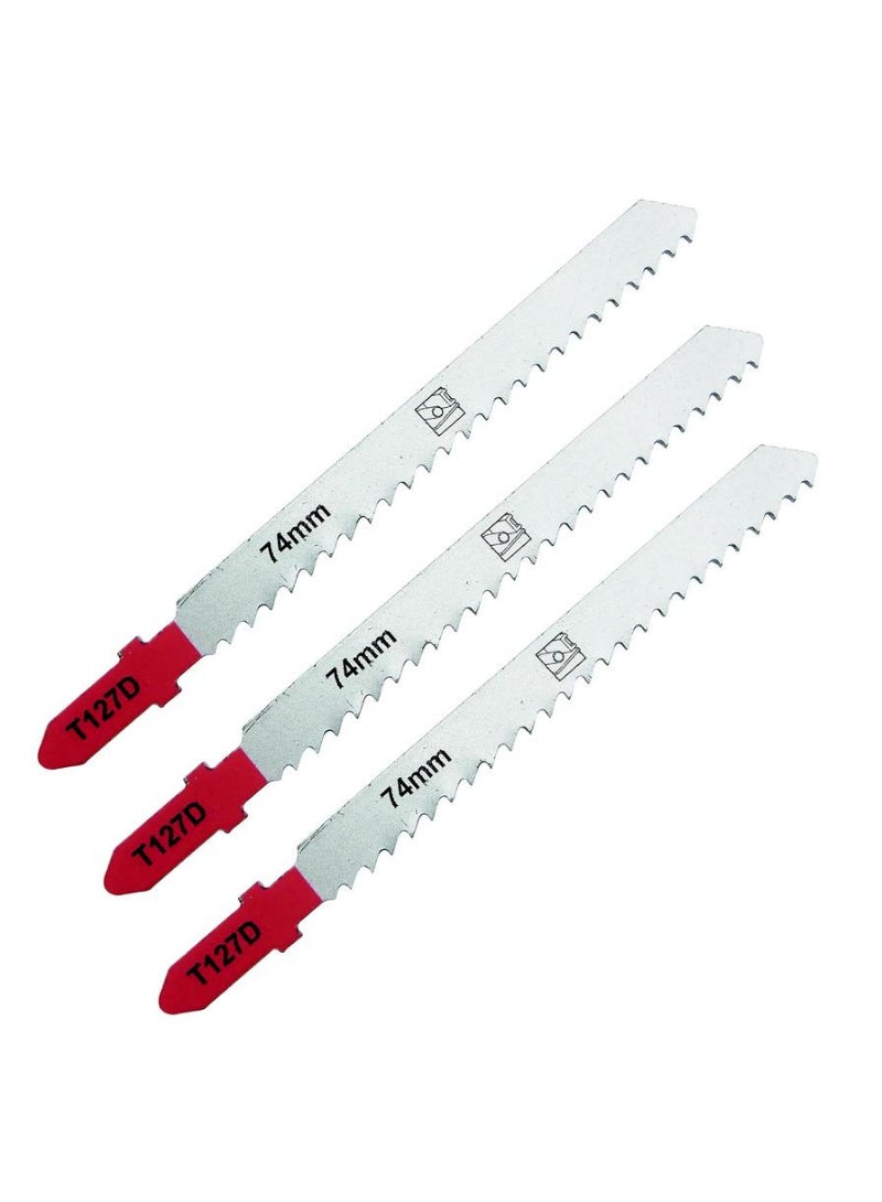 Universal HSS T-Shank Jigsaw Blade Pack 3Pcs