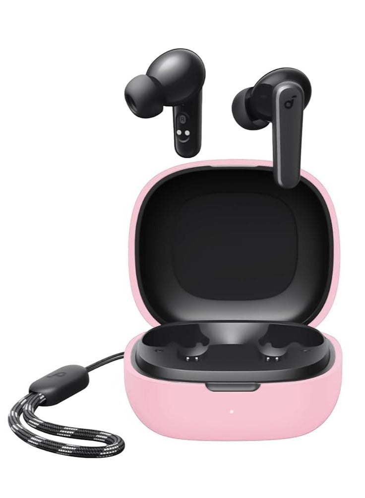 حافظة سيليكون لسماعه انكر R50I - بينك - Image 2